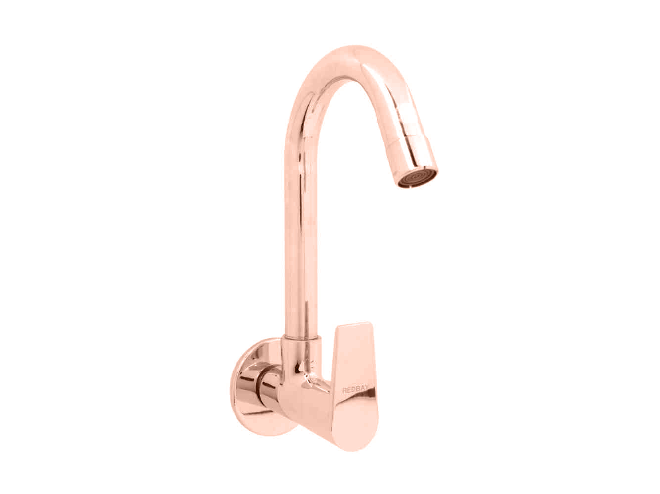 ARCH SINK COCK WITH FLANGE (ROSE GOLD)