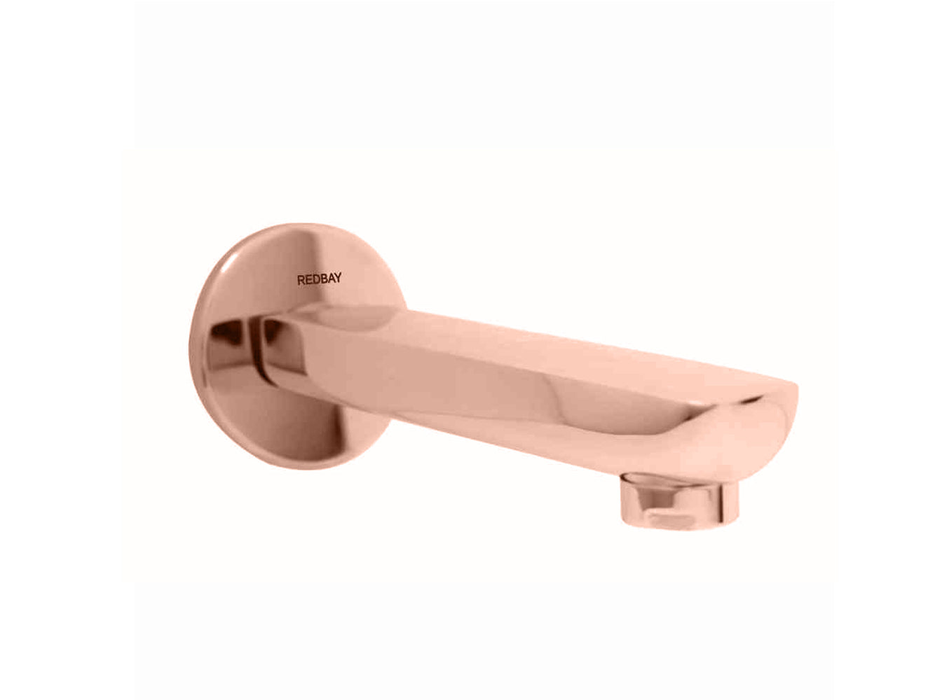 ARCH PLAIN SPOUT WITH FLANGE (ROSE GOLD)