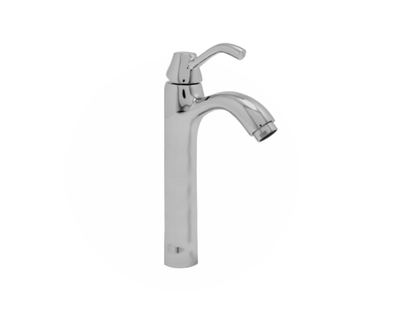 DOM Single Lever Basin Mixer Tall