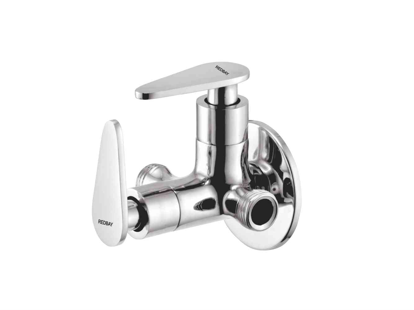 PET 2 Way Angle Cock without Wall Flange