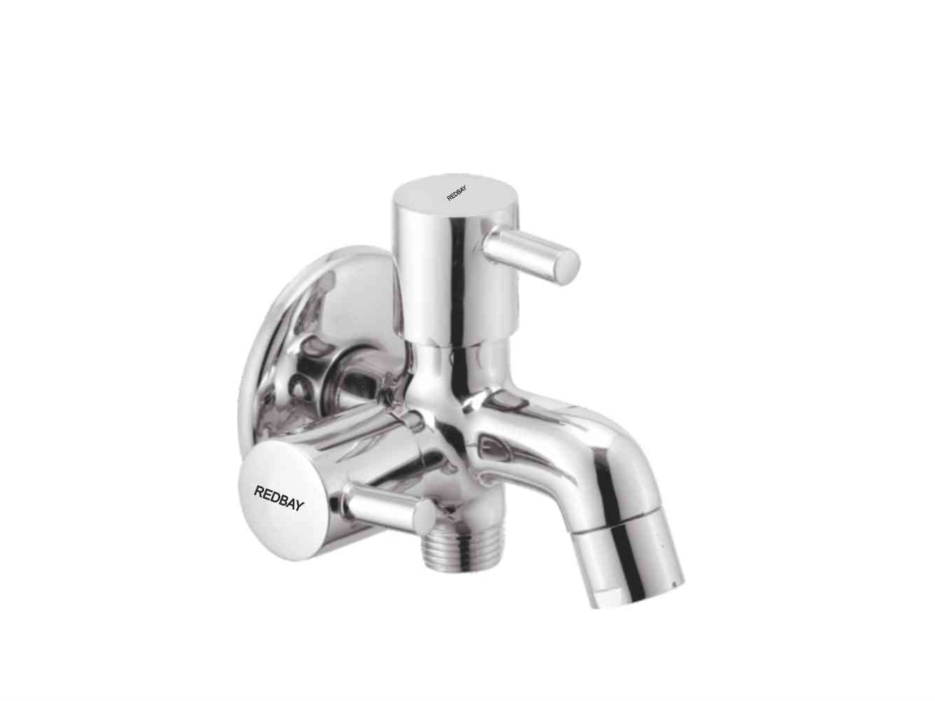 REG 2 WAY BIB COCK WITH FLANGE