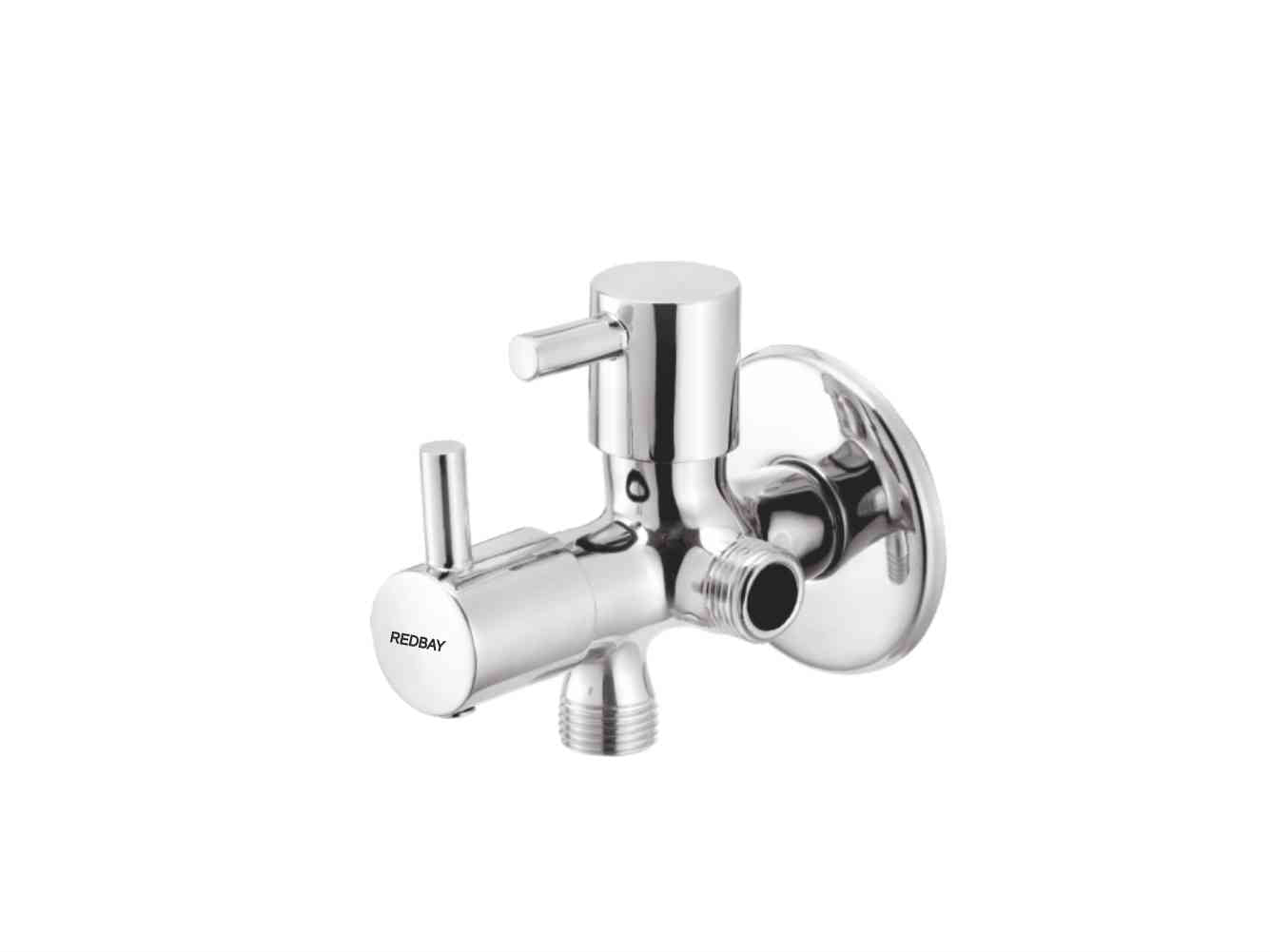 REG 2 WAY ANGLE COCK WITH FLANGE