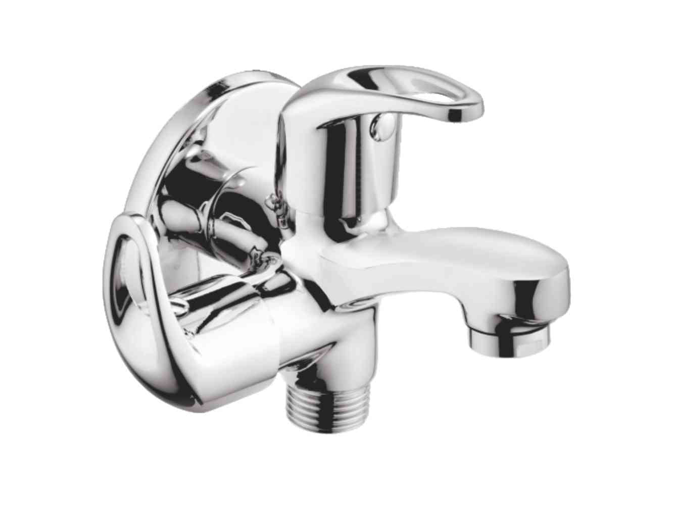 ROW 2 WAY BIB COCK WITH FLANGE