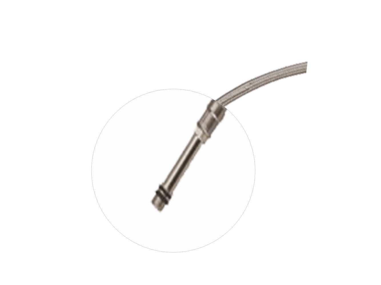 SS 304 CONNECTION LEGS PAIRS FOR BASIN MIXER 24" BRASS NUT