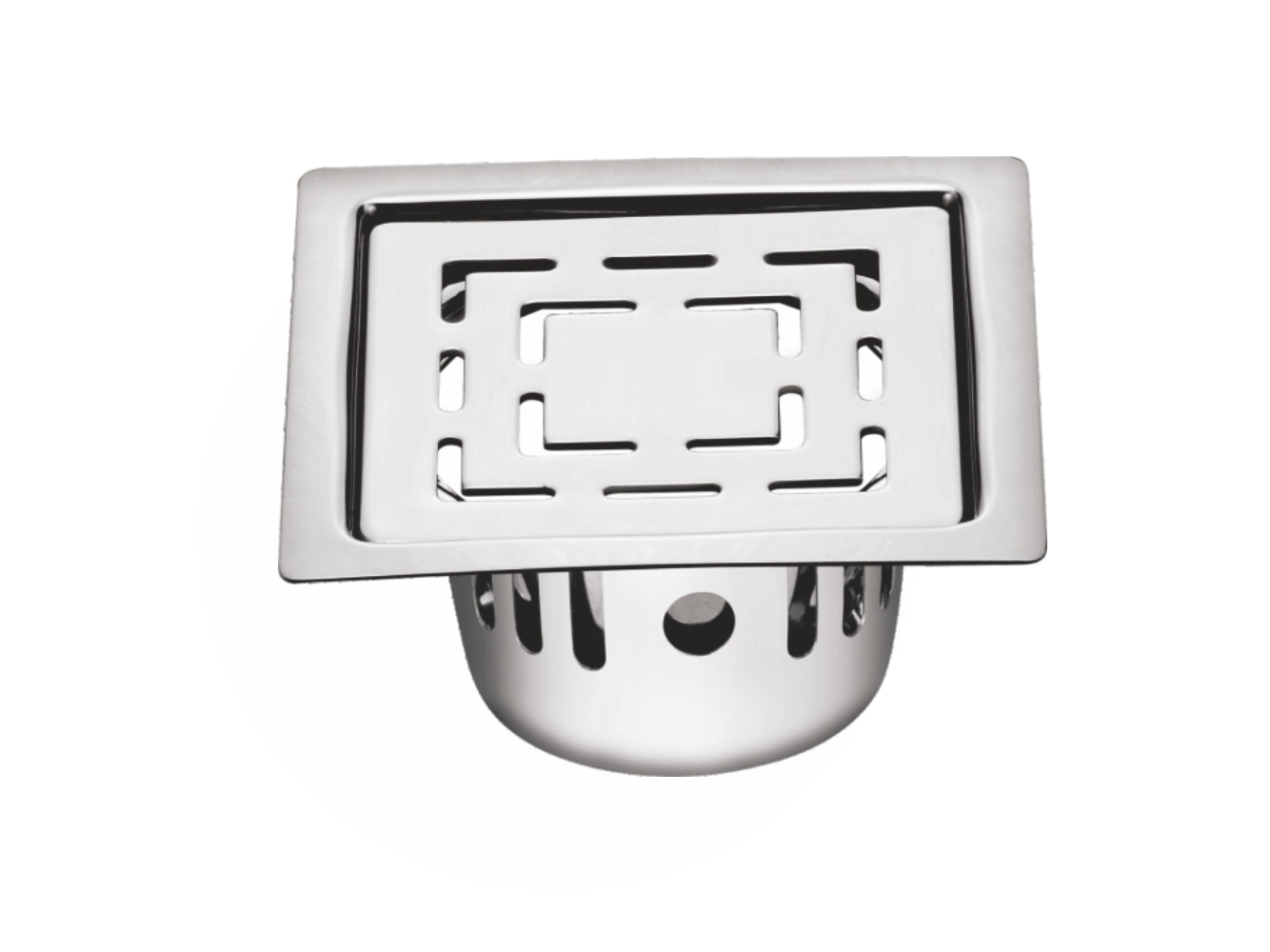 SS LINNER COCKROACH FLOOR DRAIN 5"X5"