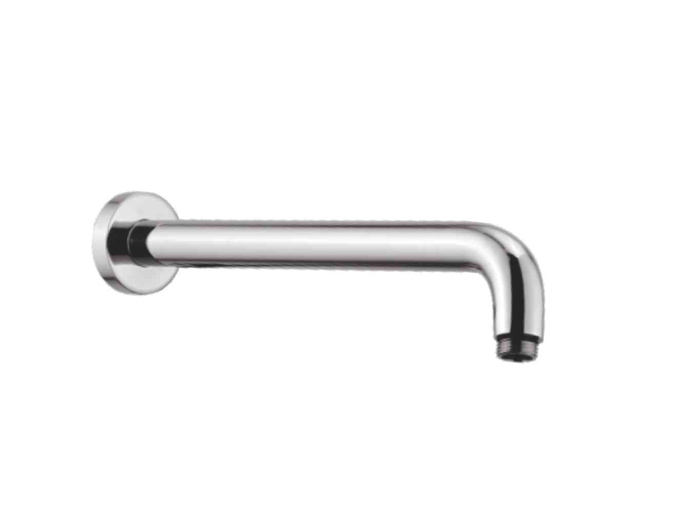 ROUND SHOWER ARM BRASS 15"