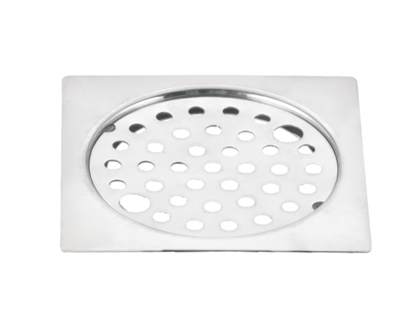 SS SQUARE LOCK-IN GRATING PLAIN 5"X5"
